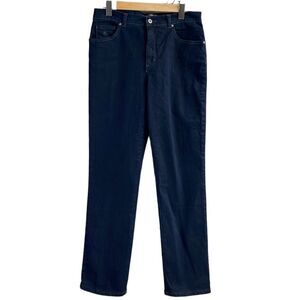 GLORIA VANDERBILT INDIGO DENIM AMANDA Jeans Size 10 Average Blue